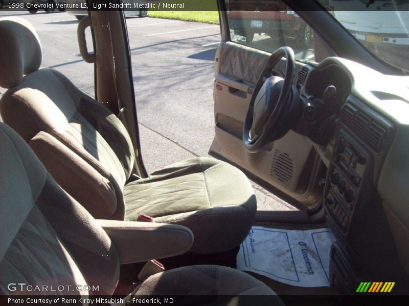 Light Sandrift Metallic / Neutral 1998 Chevrolet Venture LS