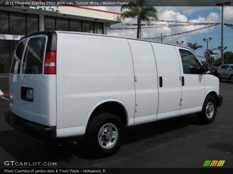 Summit White / Medium Pewter 2011 Chevrolet Express 2500 Work Van