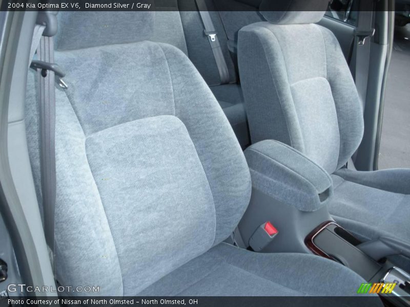 Diamond Silver / Gray 2004 Kia Optima EX V6