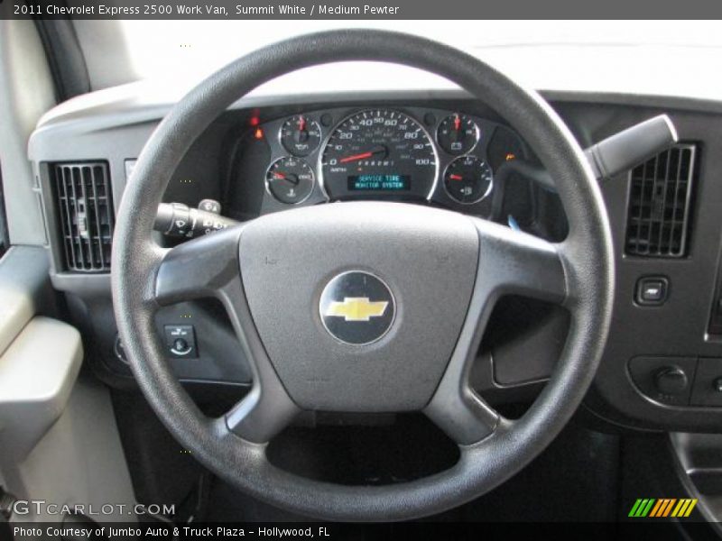  2011 Express 2500 Work Van Steering Wheel