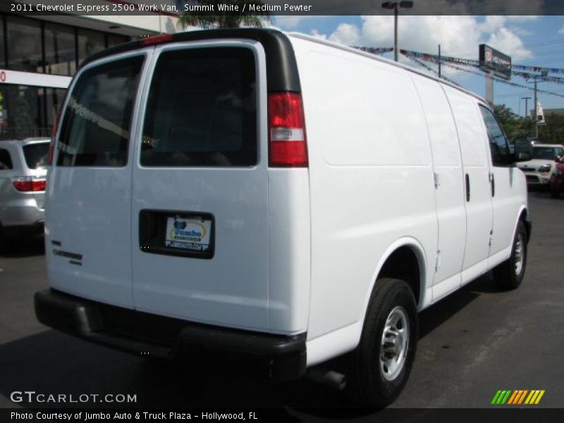 Summit White / Medium Pewter 2011 Chevrolet Express 2500 Work Van