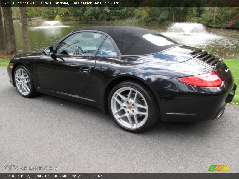  2009 911 Carrera Cabriolet Basalt Black Metallic