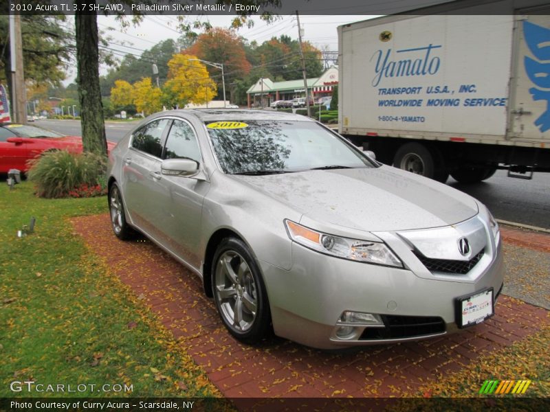 Palladium Silver Metallic / Ebony 2010 Acura TL 3.7 SH-AWD