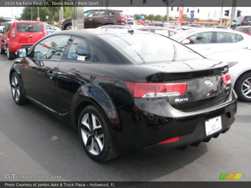  2010 Forte Koup SX Ebony Black