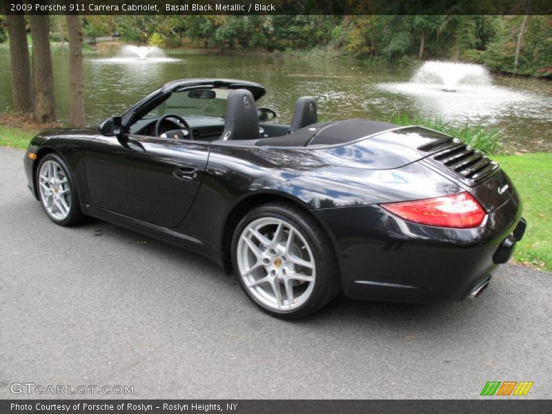  2009 911 Carrera Cabriolet Basalt Black Metallic