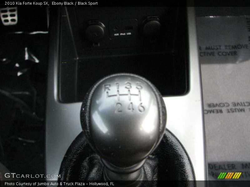  2010 Forte Koup SX 6 Speed Manual Shifter