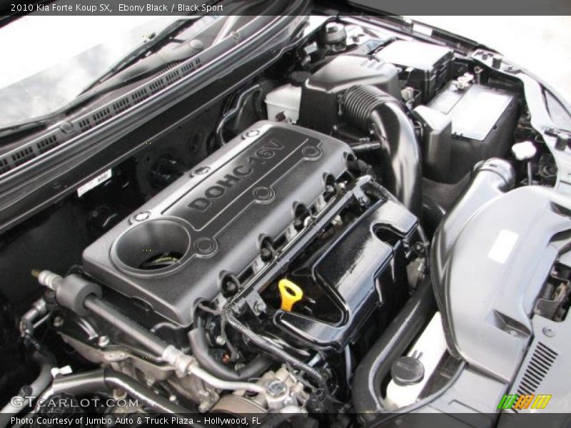  2010 Forte Koup SX Engine - 2.4 Liter DOHC 16-Valve CVVT 4 Cylinder