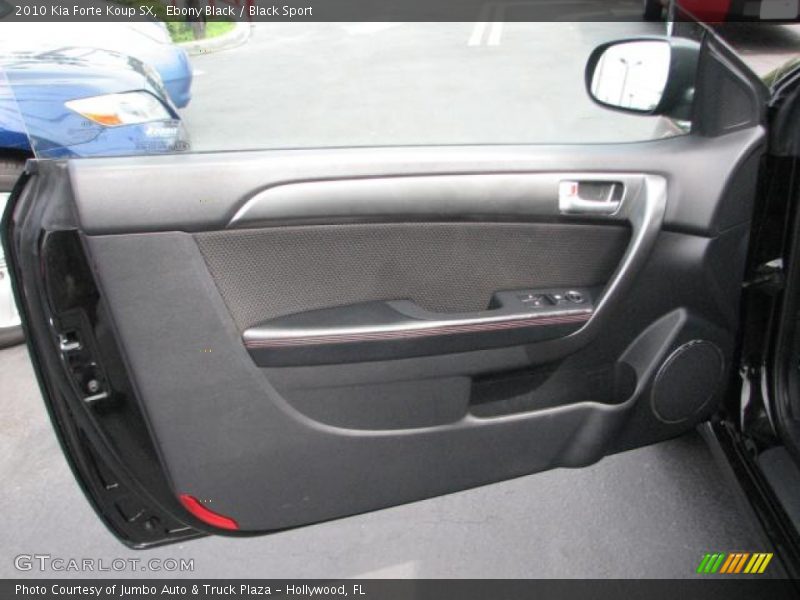 Door Panel of 2010 Forte Koup SX