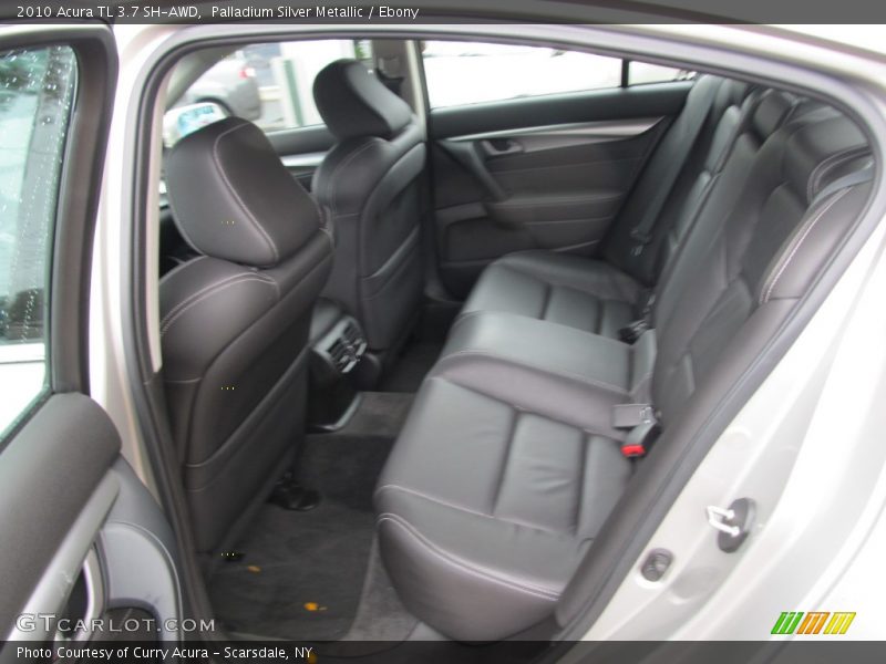 Palladium Silver Metallic / Ebony 2010 Acura TL 3.7 SH-AWD