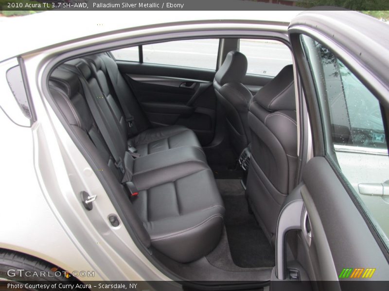 Palladium Silver Metallic / Ebony 2010 Acura TL 3.7 SH-AWD