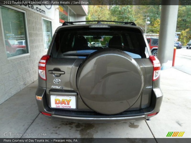 Pyrite Metallic / Sand Beige 2011 Toyota RAV4 Limited 4WD