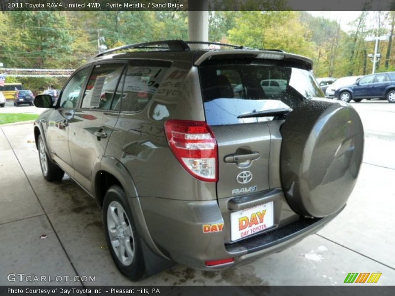 Pyrite Metallic / Sand Beige 2011 Toyota RAV4 Limited 4WD