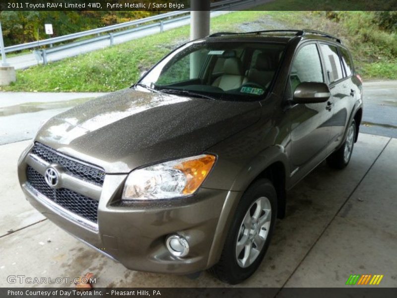 Pyrite Metallic / Sand Beige 2011 Toyota RAV4 Limited 4WD