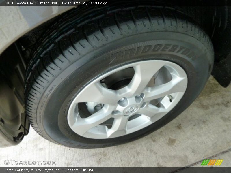 Pyrite Metallic / Sand Beige 2011 Toyota RAV4 Limited 4WD