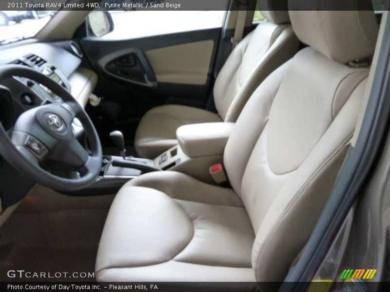 Pyrite Metallic / Sand Beige 2011 Toyota RAV4 Limited 4WD