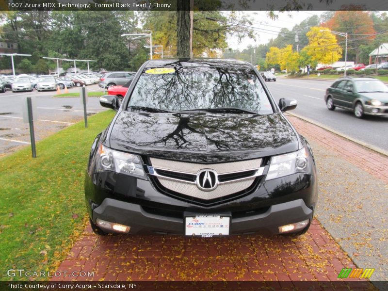 Formal Black Pearl / Ebony 2007 Acura MDX Technology