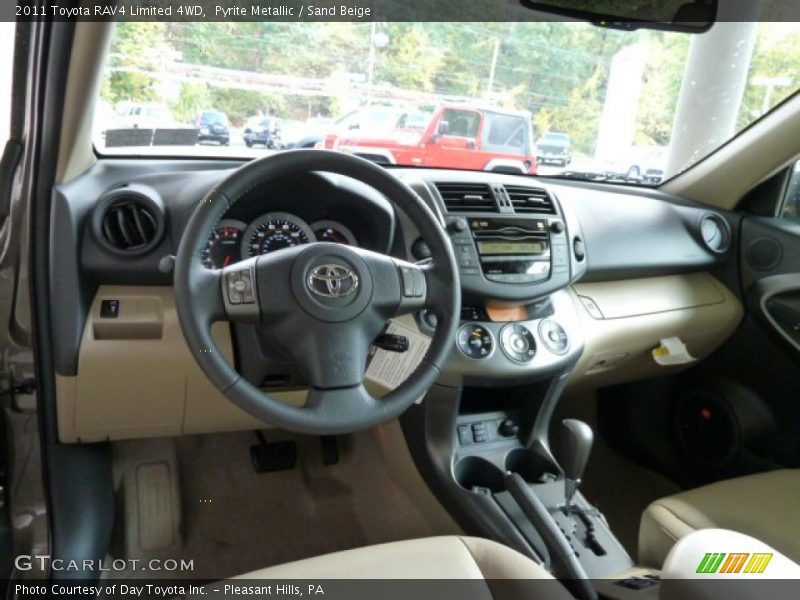 Pyrite Metallic / Sand Beige 2011 Toyota RAV4 Limited 4WD