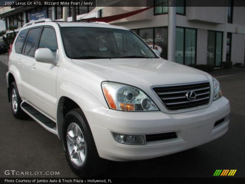 Blizzard White Pearl / Ivory 2007 Lexus GX 470