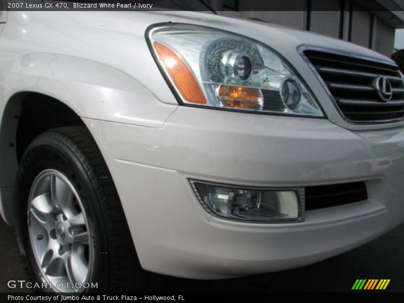 Blizzard White Pearl / Ivory 2007 Lexus GX 470