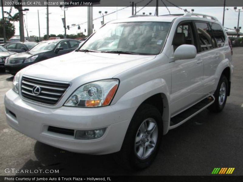 Blizzard White Pearl / Ivory 2007 Lexus GX 470