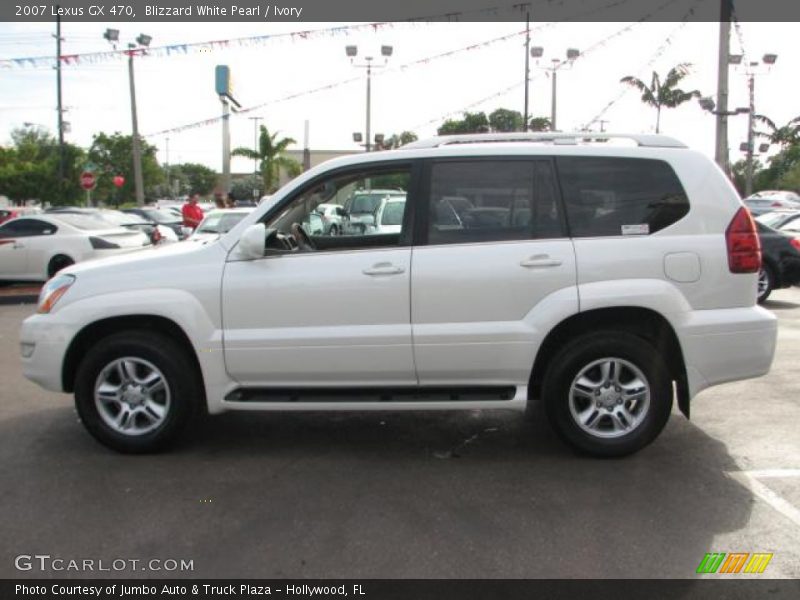 Blizzard White Pearl / Ivory 2007 Lexus GX 470