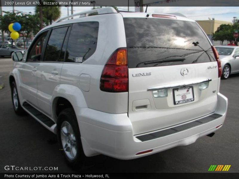 Blizzard White Pearl / Ivory 2007 Lexus GX 470