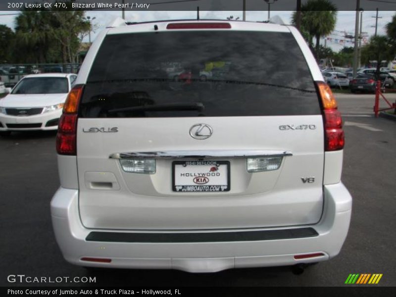 Blizzard White Pearl / Ivory 2007 Lexus GX 470