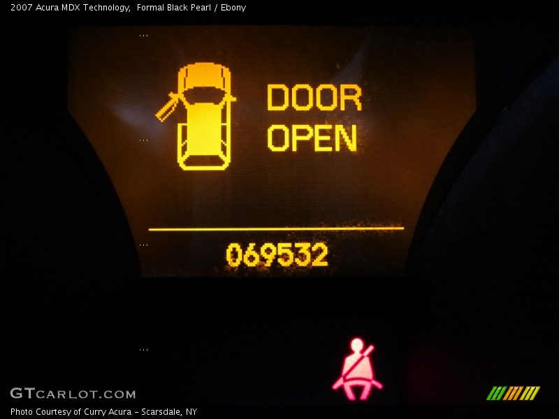 Formal Black Pearl / Ebony 2007 Acura MDX Technology