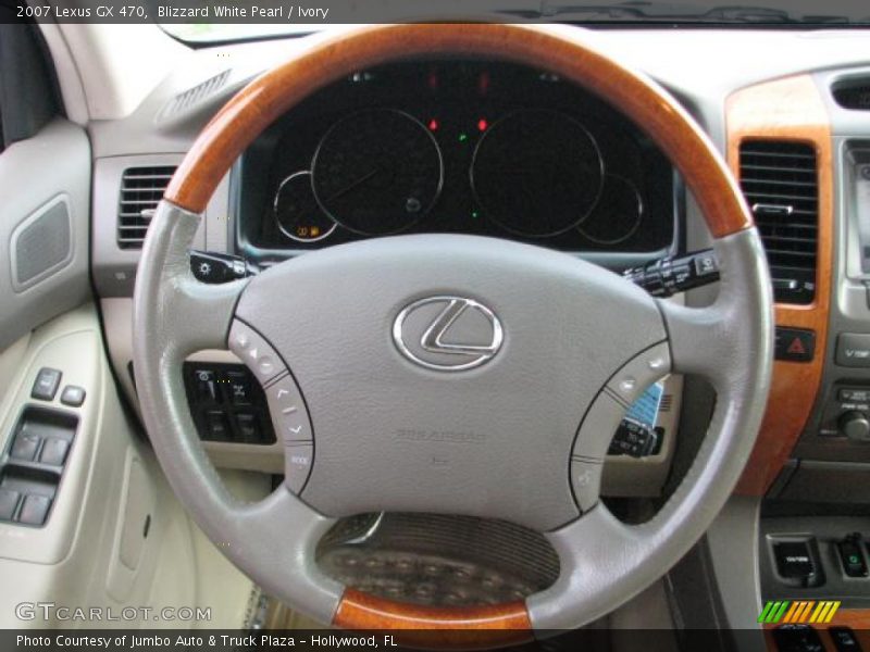 Blizzard White Pearl / Ivory 2007 Lexus GX 470