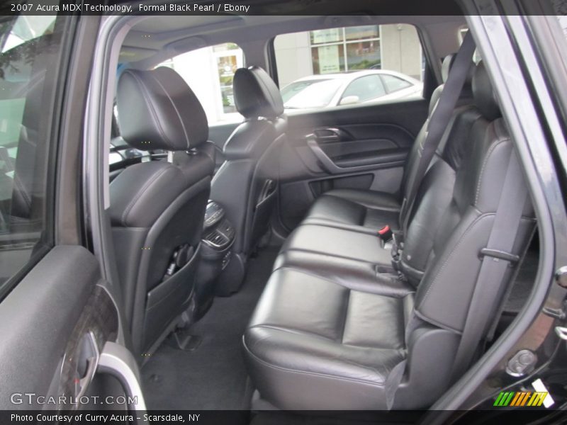 Formal Black Pearl / Ebony 2007 Acura MDX Technology