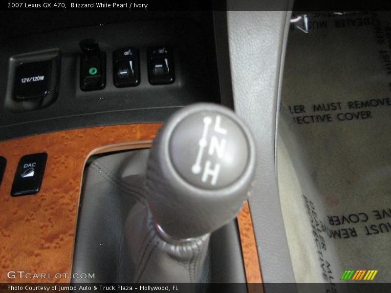 Blizzard White Pearl / Ivory 2007 Lexus GX 470