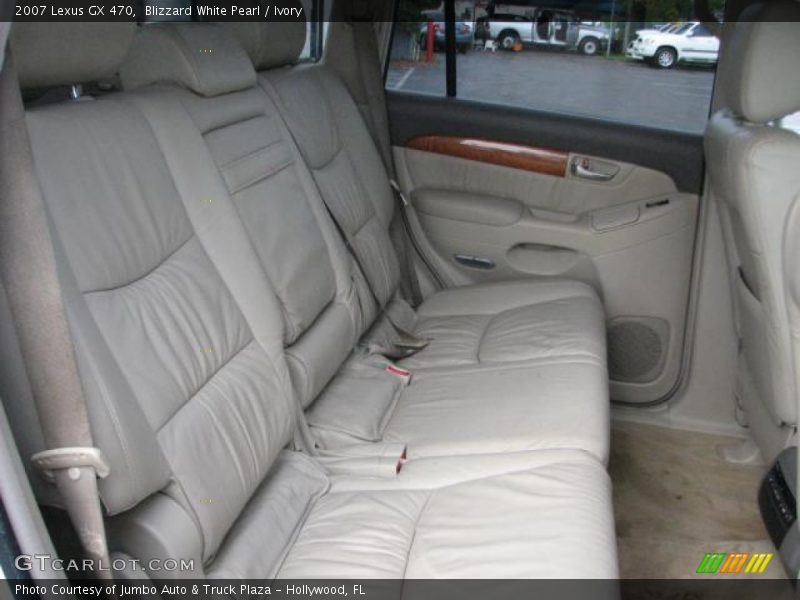 Blizzard White Pearl / Ivory 2007 Lexus GX 470