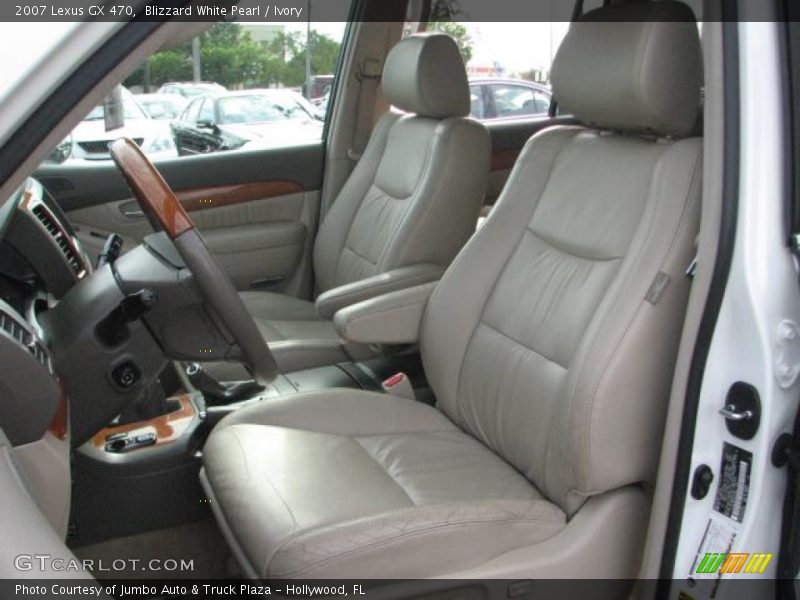 Blizzard White Pearl / Ivory 2007 Lexus GX 470