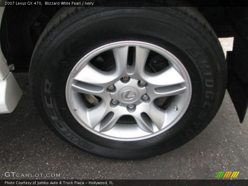Blizzard White Pearl / Ivory 2007 Lexus GX 470