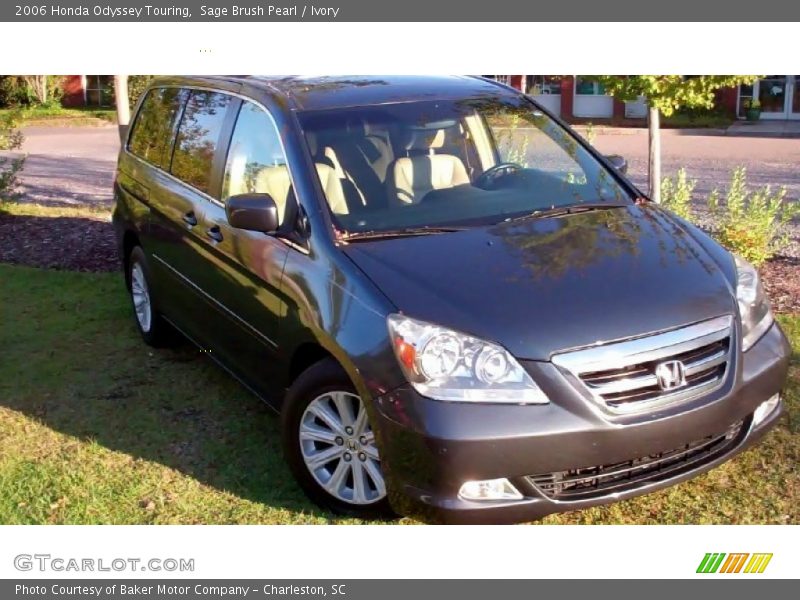 Sage Brush Pearl / Ivory 2006 Honda Odyssey Touring