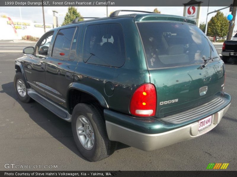 Forest Green Pearlcoat / Camel/Tan 1999 Dodge Durango SLT