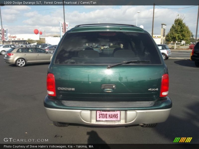 Forest Green Pearlcoat / Camel/Tan 1999 Dodge Durango SLT