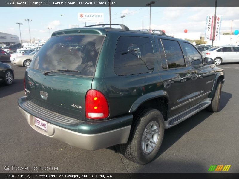 Forest Green Pearlcoat / Camel/Tan 1999 Dodge Durango SLT