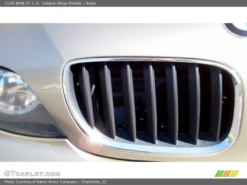 Kalahari Beige Metallic / Beige 2006 BMW X5 3.0i