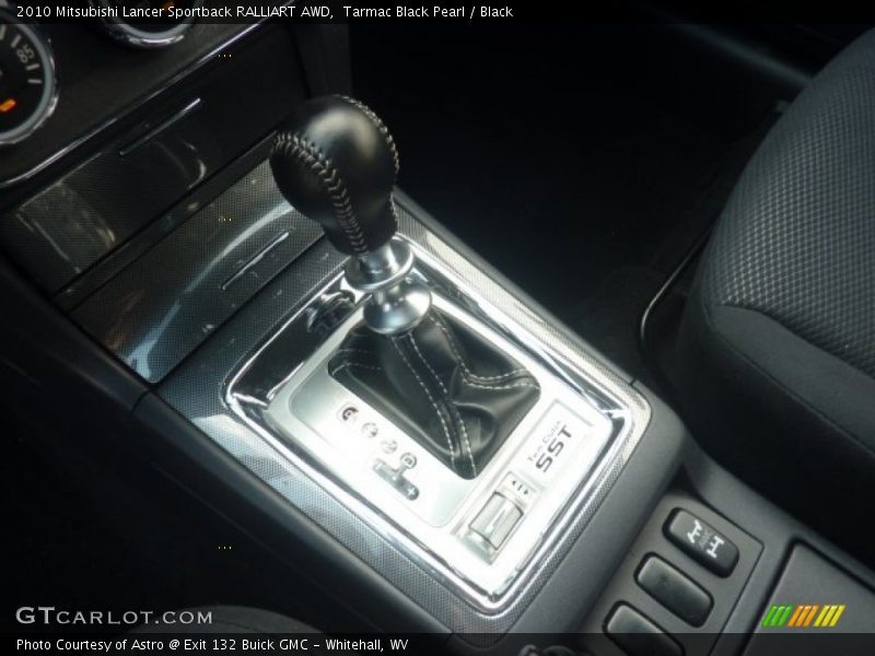  2010 Lancer Sportback RALLIART AWD 6 Speed Twin Clutch Sportronic Shifter