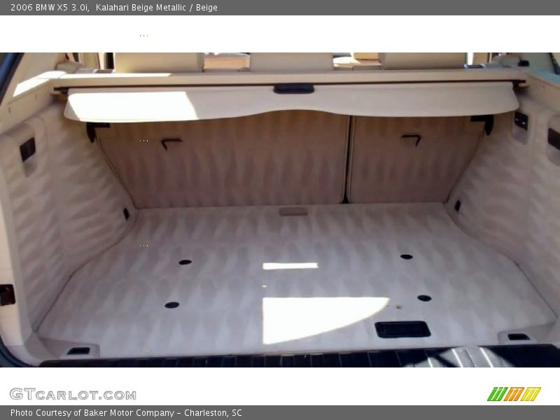 Kalahari Beige Metallic / Beige 2006 BMW X5 3.0i