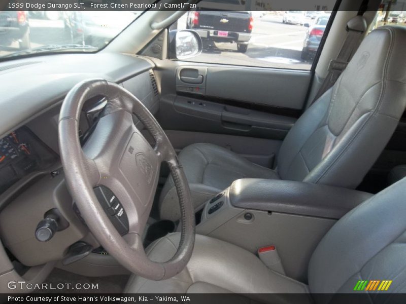 Forest Green Pearlcoat / Camel/Tan 1999 Dodge Durango SLT