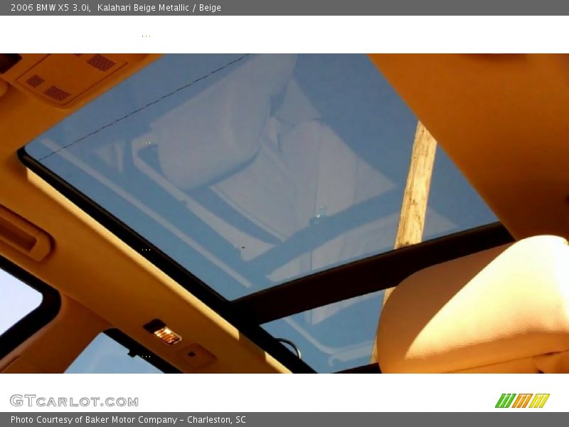 Kalahari Beige Metallic / Beige 2006 BMW X5 3.0i