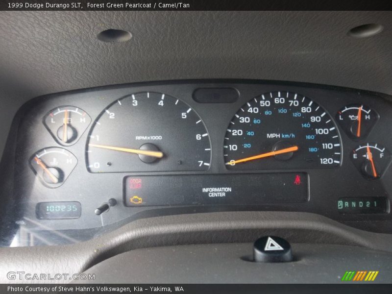  1999 Durango SLT SLT Gauges
