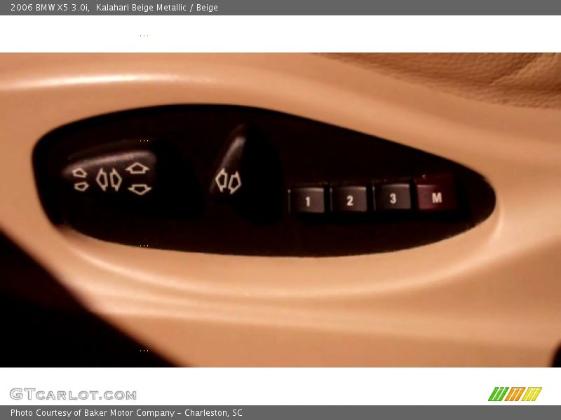 Kalahari Beige Metallic / Beige 2006 BMW X5 3.0i