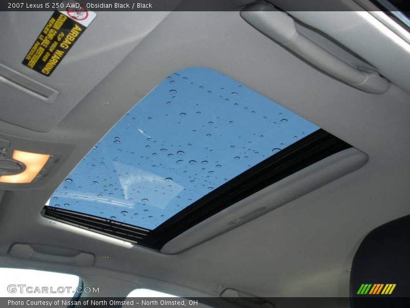 Obsidian Black / Black 2007 Lexus IS 250 AWD