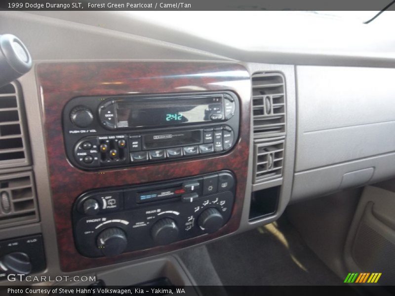 Forest Green Pearlcoat / Camel/Tan 1999 Dodge Durango SLT