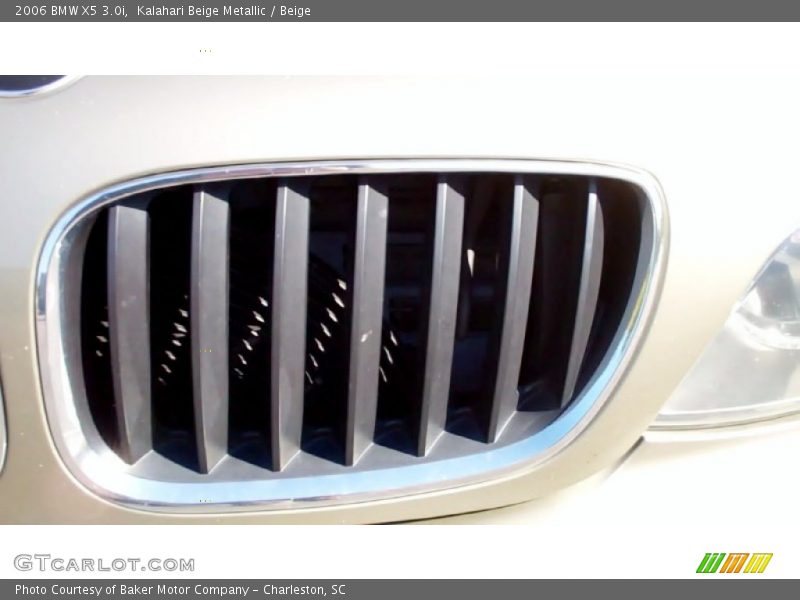 Kalahari Beige Metallic / Beige 2006 BMW X5 3.0i