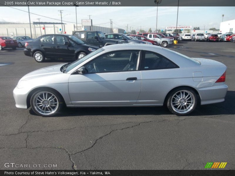 Custom Wheels of 2005 Civic Value Package Coupe