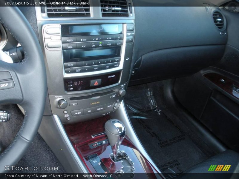 Obsidian Black / Black 2007 Lexus IS 250 AWD